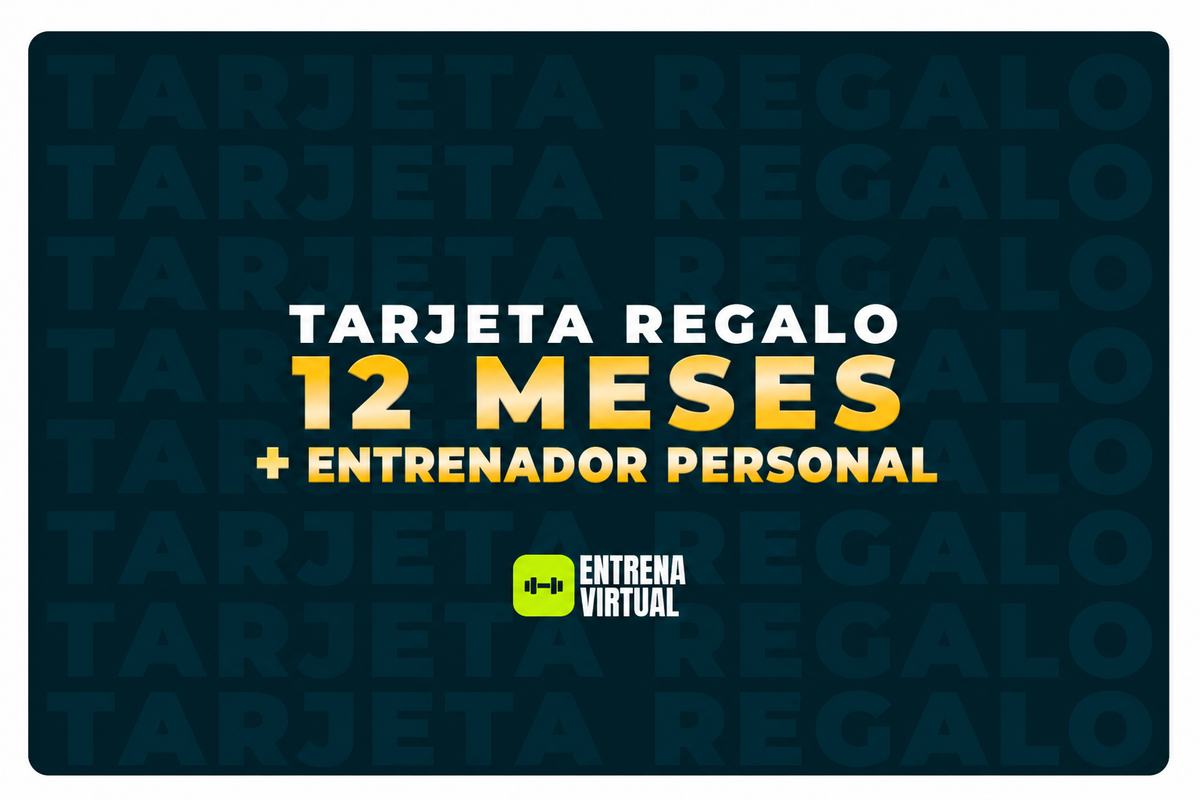Tarjeta Regalo 12 meses + Entrenador Personal 4 sesiones